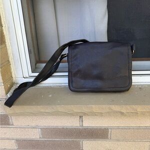 Vintage 1990s partners Mervin leather Crossbody purse with compartments